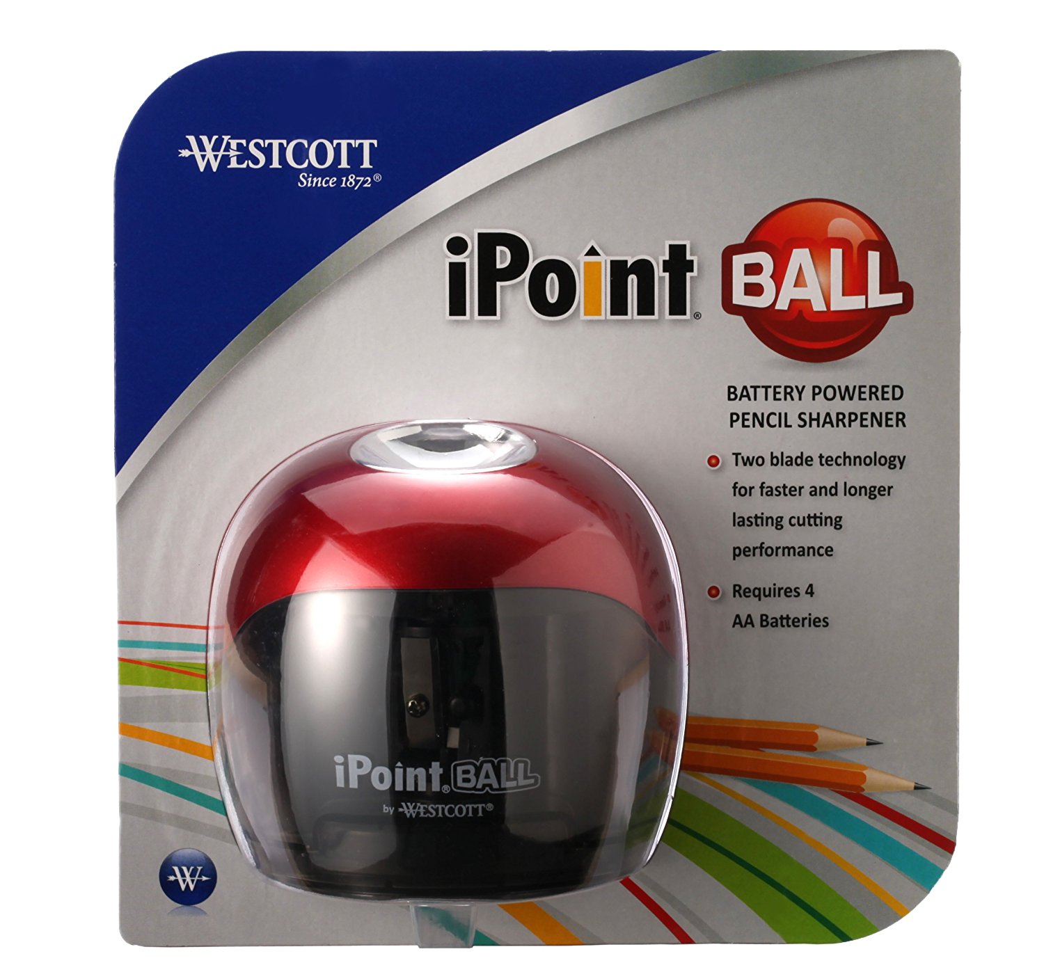Westcott iPoint Ball Pencil Sharpener (15570)