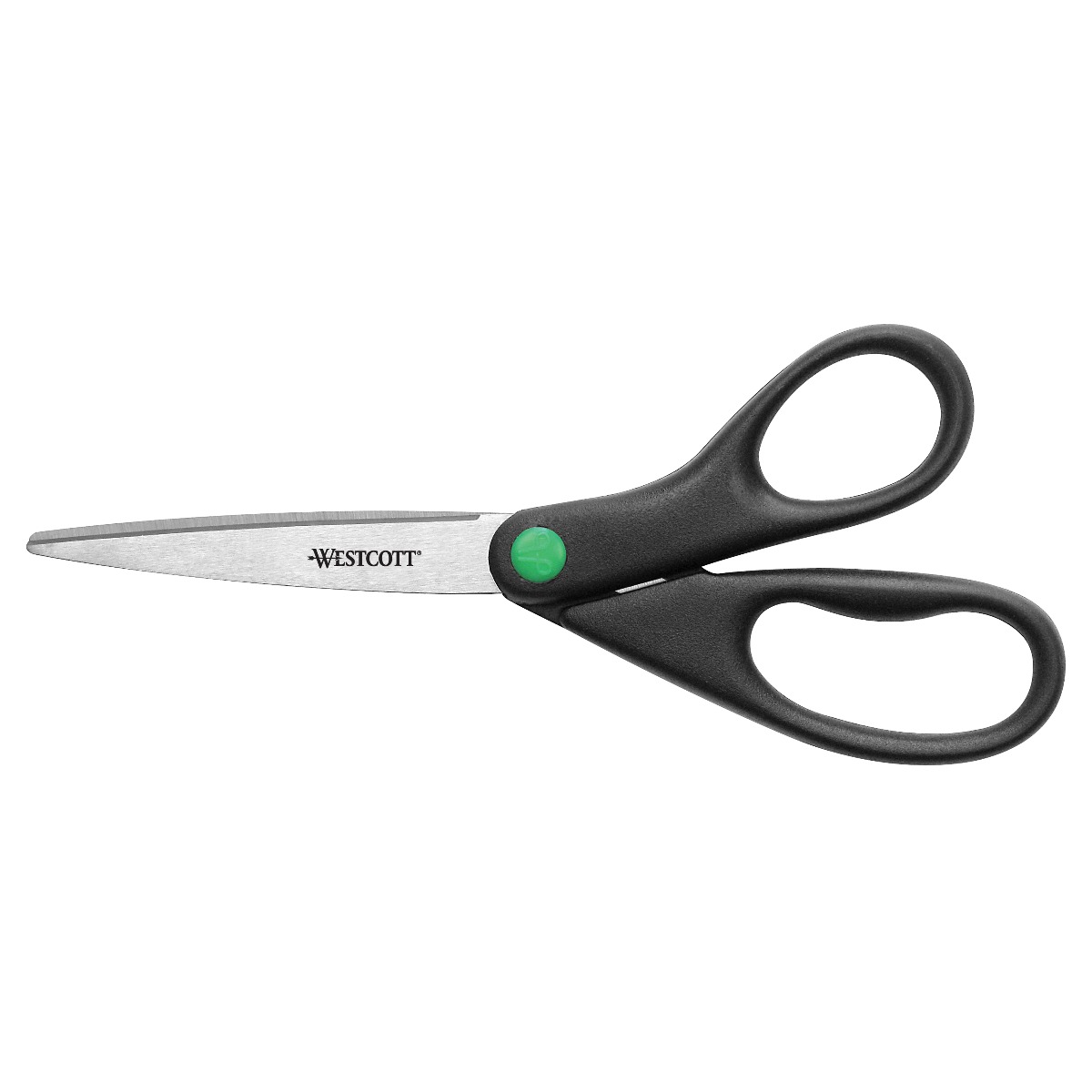 Westcott 8" Straight KleenEarth Recycled Stainless Steel Scissors (41418)