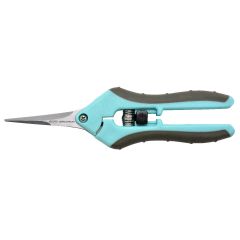Clauss 6.75” Hydro Curved Titanium Bonded Non-Stick Spring-Assist Snips, Blue
