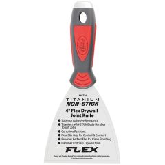 Clauss 4" Titanium Non-Stick Flex Drywall Joint Knife