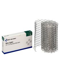 Aluminized Metal Wire Splint, 3 3/4" x 24" 1 Per Box
