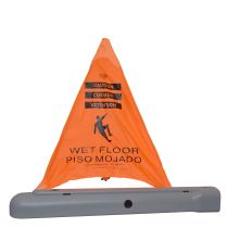 Spill Magic 20” High Visibility Orange Pop Up Safety Cone w/ Sleeve