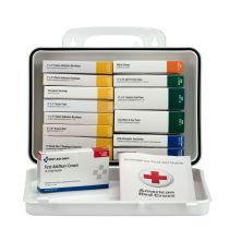 25 Person Unitized Plastic First Aid Kit, OSHA Compliant
