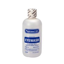 Eyewash Bottle, Screw Cap, 8 oz., Case of 12 