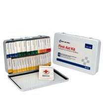 75 Person Unitized Metal First Aid Kit, OSHA Compliant