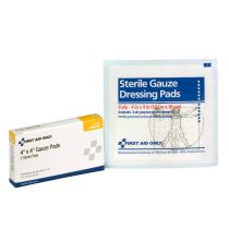 4"x4" Sterile Gauze Pads, 2 Per Box