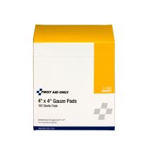4"x4" Sterile Gauze Pads, 100 Per Box 