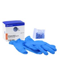 SmartCompliance Refill CPR Face Shield & Nitrile Gloves, 1 Shield & 1 Pair of Gloves per Box