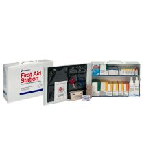 75 Person 2 Shelf First Aid Steel Cabinet