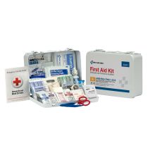 25 Person Bulk Metal First Aid Kit, ANSI Compliant