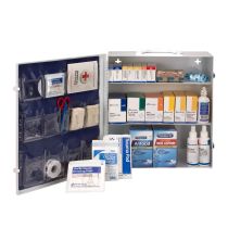 3 Shelf First Aid Cabinet with Medications, ANSI Compliant