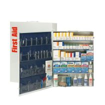 5 Shelf First Aid Cabinet with Medications, ANSI Compliant
