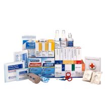 3 Shelf First Aid Refill with Medications, ANSI Compliant