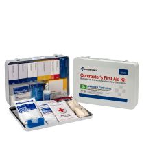 50 Person Contractor ANSI B+ First Aid Kit, Metal Case, Type III 