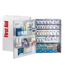 150 Person XL Metal SmartCompliance First Aid Cabinet with Medication 