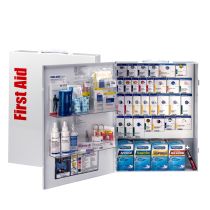 150 Person XL Metal SmartCompliance First Aid Cabinet with Medication 