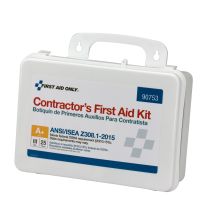 25 Person Contractor First Aid Kit, ANSI Compliant
