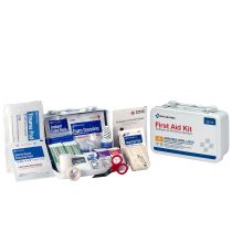 10 Person Bulk Metal First Aid Kit, ANSI Compliant