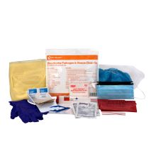 BBP Spill and Sharps Clean Up Kit, Single Use Bag