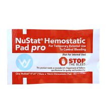 Hemostatic Gauze Pad, 4" x 4" 