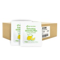 Refreshing Cleansing Wipes with Lemon Scent, 1000 Count