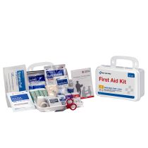 10 Person ANSI A Plastic First Aid Kit, ANSI 2021 Compliant