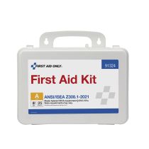 25 Person ANSI A Plastic First Aid Kit, ANSI 2021 Compliant