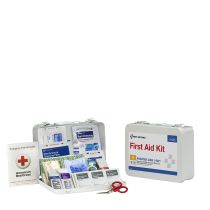 25 Person ANSI A Metal First Aid Kit, ANSI 2021 Compliant