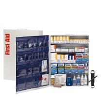 150 Person ANSI B 5 Shelf First Aid Cabinet, ANSI 2021 Compliant