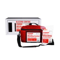 Bleeding Control Cabinet with Multiple Victim Bag for California Regulation AB2260, without Alarm