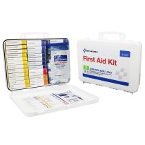 50 Person Transportation Unitized Plastic First Aid Kit, ANSI B