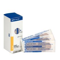  SmartCompliance Refill  1" x 3" Adhesive Fabric Bandages, 25 Per Box