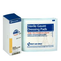  SmartCompliance Refill 3"x 3" Sterile Gauze Pads, 10 Per Box
