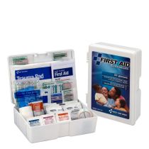 First Aid Kit, 80 Piece, Plastic Case