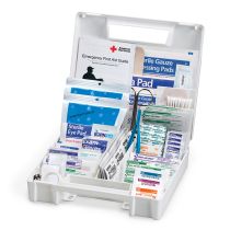 First Aid Kit, 180 Piece, Plastic Case