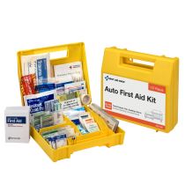Vehicle First Aid Kit, 137 Piece, Plastic Case