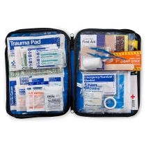 Vehicle First Aid Kit, 143 Piece, Fabric Case