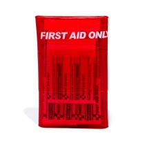 Trifold Travel First Aid Kit, Vinyl Case