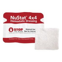 Hemostatic Gauze Pad, 4" x 4" 