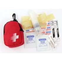 Clip-On First Aid Snake Bite Kit, 9 pieces