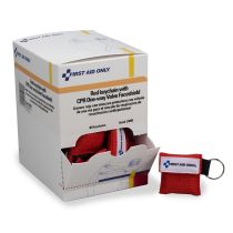 CPR Face Shield Keychain, 30 Per Box