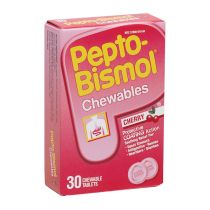 Pepto Bismol, Package of 30 Chewable Tablets