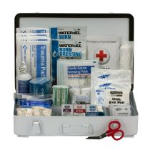 50 Person Bulk Metal First Aid Kit, ANSI Compliant