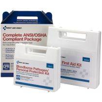 50 Person First Aid and BBP Pack, ANSI/OSHA Compliant