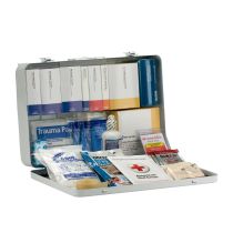 50 Person Contractor ANSI B+ First Aid Kit, Metal Case, Type III 