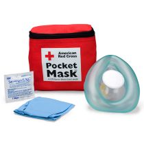 CPR Laerdal Pocket Mask, Fabric Case