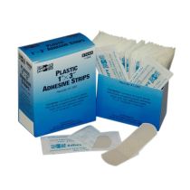 1" x 3" Plastic Adhesive Bandage, 60 per Box