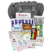 Camillus First Aid 3 Day Survival Kit with Emergency Food and Water, Black (73 Piece Kit) 