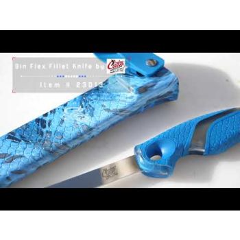 Cuda 9" Titanium Bonded Flex Fillet Knife with Prym1 Sheath