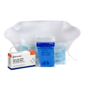 Eye & Face Shield with Gloves Kit